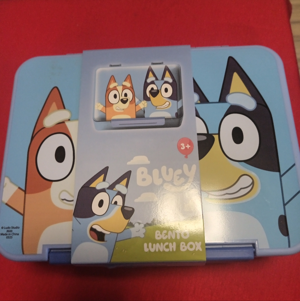 NEW Bluey Bento Lunch Box